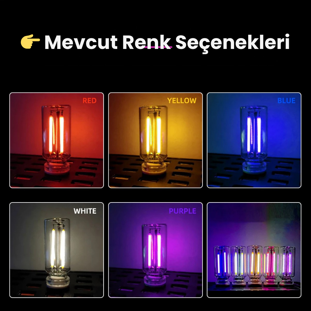 Retro Lamp - Dokunmatik Parlaklık Ayarlı Akıllı Ampul