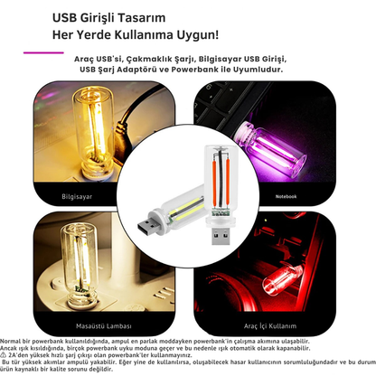 Retro Lamp - Dokunmatik Parlaklık Ayarlı Akıllı Ampul